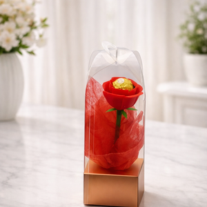 Rózsa bonbonnal - Meska.hu