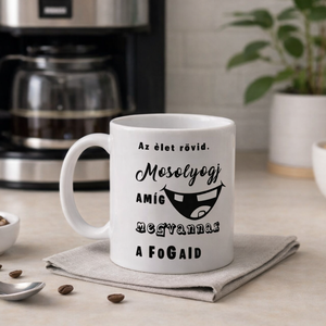 Mosolyogj bögre - Meska.hu