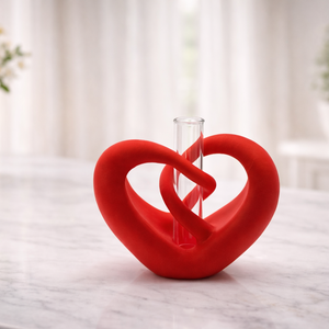 Szív alakú váza - Meska.hu