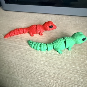 Flexi gekkó  - játék & sport - plüssállat & játékfigura - más figura - Meska.hu