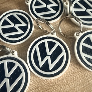 Volkswagen lógó kulcstartó - Meska.hu