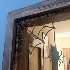 Halloween ajtódekoráció - otthon & életmód - dekoráció - halloween - halloweeni ajtódíszek és ablakdíszek - Meska.hu
