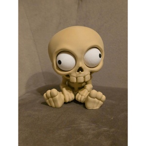 Ropi � 3D nyomtatott csontváz figura mozgatható szemekkel és forgatható fejjel, vicces halloween dekoráció és asztaldísz - otthon & életmód - dekoráció - halloween - halloweeni figurák - Meska.hu