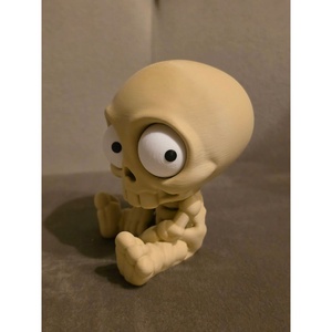 Ropi � 3D nyomtatott csontváz figura mozgatható szemekkel és forgatható fejjel, vicces halloween dekoráció és asztaldísz - otthon & életmód - dekoráció - halloween - halloweeni figurák - Meska.hu