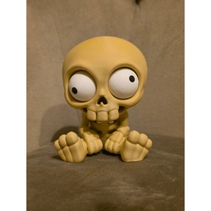 Ropi � 3D nyomtatott csontváz figura mozgatható szemekkel és forgatható fejjel, vicces halloween dekoráció és asztaldísz - otthon & életmód - dekoráció - halloween - halloweeni figurák - Meska.hu