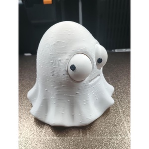 Szellem Hu � vicces szellem figura mozgatható szemekkel, 3D nyomtatott Halloween dekoráció - otthon & életmód - dekoráció - halloween - halloweeni figurák - Meska.hu