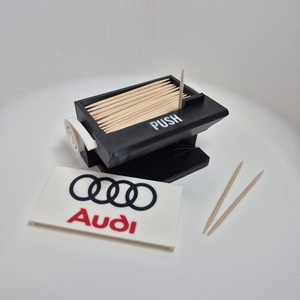 Fogpiszkáló adagoló � Audi stílusban - otthon & életmód - konyhafelszerelés, tálalás - konyhai tárolás - fűszertartó - Meska.hu