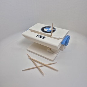 Fogpiszkáló adagoló � BMW stílusban - otthon & életmód - konyhafelszerelés, tálalás - konyhai tárolás - fűszertartó - Meska.hu