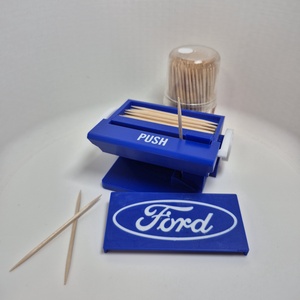 Fogpiszkáló adagoló � Ford stílusban - otthon & életmód - konyhafelszerelés, tálalás - konyhai tárolás - fűszertartó - Meska.hu