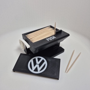 Fogpiszkáló adagoló � Volkswagen stílusban - otthon & életmód - konyhafelszerelés, tálalás - konyhai tárolás - fűszertartó - Meska.hu