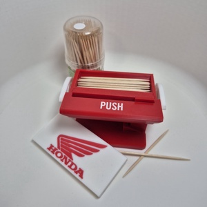 Fogpiszkáló adagoló � Honda stílusban - otthon & életmód - konyhafelszerelés, tálalás - konyhai tárolás - fűszertartó - Meska.hu