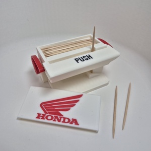 Fogpiszkáló adagoló � Honda stílusban - otthon & életmód - konyhafelszerelés, tálalás - konyhai tárolás - fűszertartó - Meska.hu