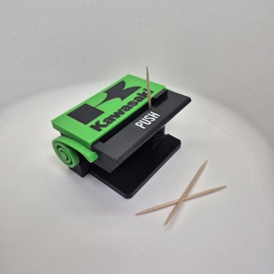 Fogpiszkáló adagoló � Kawasaki stílusban - otthon & életmód - konyhafelszerelés, tálalás - konyhai tárolás - fűszertartó - Meska.hu