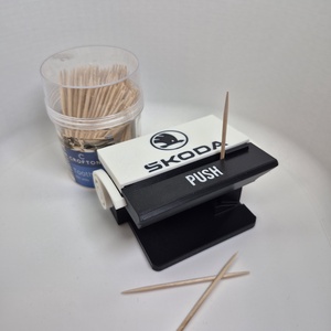 Fogpiszkáló adagoló � Skoda stílusban, Otthon & Életmód, Konyhafelszerelés, tálalás, Konyhai tárolás, Fűszertartó, Mindenmás, MESKA