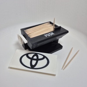 Fogpiszkáló adagoló � Toyota stílusban - otthon & életmód - konyhafelszerelés, tálalás - konyhai tárolás - fűszertartó - Meska.hu