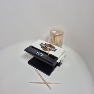 Fogpiszkáló adagoló � Harley Davidson stílusban - Meska.hu