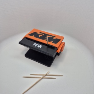 Fogpiszkáló adagoló � KTM stílusban - otthon & életmód - konyhafelszerelés, tálalás - konyhai tárolás - fűszertartó - Meska.hu