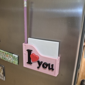 I  YOU � Interaktív mágneses üzenőfal Valentin-napra - Romantic - otthon & életmód - konyhafelszerelés, tálalás - konyhai dekoráció - hűtőmágnes - Meska.hu