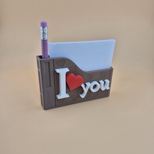 I  YOU � Interaktív mágneses üzenőfal Valentin-napra - Natural - otthon & életmód - konyhafelszerelés, tálalás - konyhai dekoráció - hűtőmágnes - Meska.hu