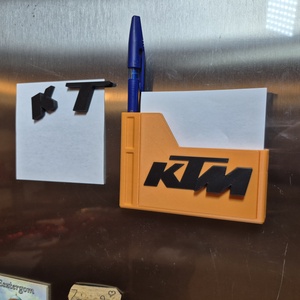 KTM stílusú hűtőmágnes szett - otthon & életmód - konyhafelszerelés, tálalás - konyhai dekoráció - hűtőmágnes - Meska.hu