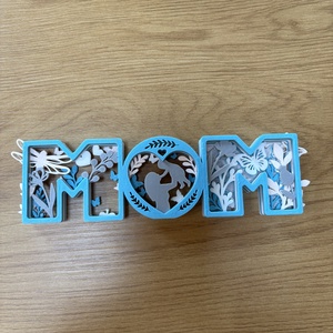 ? MOM � 3D nyomtatott dekor felirat, Otthon & Életmód, Dekoráció, Dísztárgy, Mindenmás, MESKA
