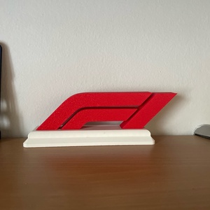 F1 logó  - otthon & életmód - dekoráció - asztal és polc dekoráció - asztaldísz - Meska.hu
