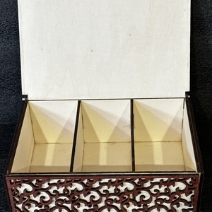 Tea tároló doboz - otthon & életmód - konyhafelszerelés, tálalás - konyhai tárolás - tea & kávé tárolás - Meska.hu