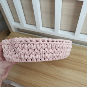 Ovális kosár - otthon & életmód - tárolás & rendszerezés - újságtartó - Meska.hu