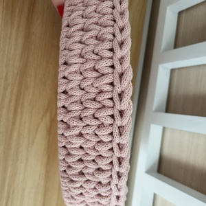 Ovális kosár - otthon & életmód - tárolás & rendszerezés - újságtartó - Meska.hu