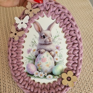 Húsvéti ajtódísz, Ünnepi díszek, dekorációk, Húsvéti díszek és dekorációk, Húsvéti abrosz, terítő, , MESKA