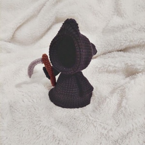 Kaszás amigurumi, Játék & Sport, Plüssállat & Játékfigura, Szörnyike, Horgolás, MESKA