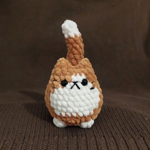 Macska amigurumi - Meska.hu