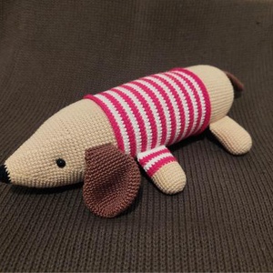 Kutya amigurumi - Meska.hu