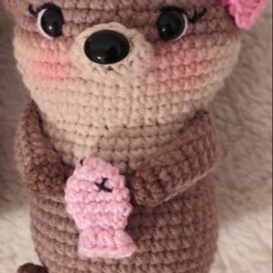 Vidralány amigurumi - Meska.hu