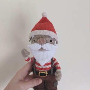 Télapó amigurumi - Meska.hu