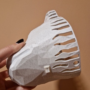 3D oroszlán fali lámpa  - otthon & életmód - lámpa - fali & mennyezeti lámpa - Meska.hu