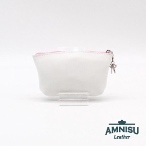 Fehér - metál rózsaszín kettő cipzáras kulcstartó B3002 - táska & tok - kulcstartó & táskadísz - kulcstartó - Meska.hu