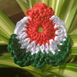 Matyó kokárda - ékszer - kitűző és bross - Meska.hu