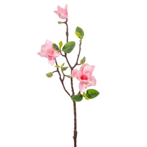 Gumi magnólia 3 ágú 48 cm - pink, Kellékek & szerszámok, Dekorációs kellékek, Virágfej, , MESKA
