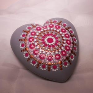 Szív mandala - otthon & életmód - dekoráció - spiritualitás - mandala - Meska.hu