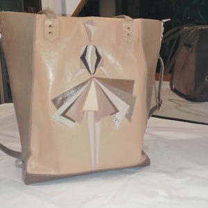 Női táska    Balerina , Táska & Tok, Kézitáska & válltáska, Nagy pakolós táska, Bőrművesség, Varrás, MESKA