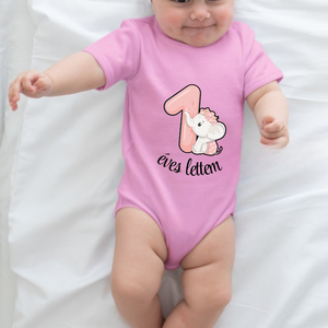 Egyedi tervezésű  1 éves lettem, első szülinapi body ,azonnal készletről - Meska.hu