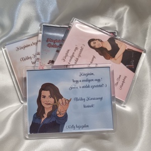 Vendégajándék- fodrász saját fotó alapján , Otthon & Életmód, Konyhafelszerelés, tálalás, Konyhai dekoráció, Hűtőmágnes, Mindenmás, MESKA