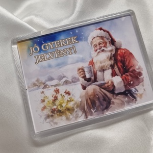 Jó gyerek jelvény,hűtőmágnes  - otthon & életmód - konyhafelszerelés, tálalás - konyhai dekoráció - hűtőmágnes - Meska.hu