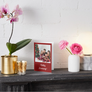 Egyedi kézzel készített karácsonyi képeslap saját fotóval - karácsony - karácsonyi ajándékozás - karácsonyi képeslap, üdvözlőlap, ajándékkísérő - Meska.hu