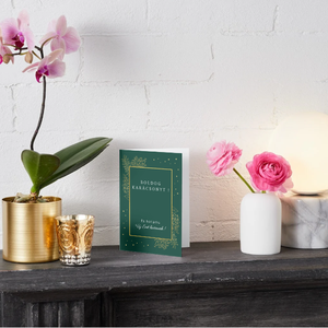 Egyedi kézzel készített karácsonyi képeslap - karácsony - karácsonyi ajándékozás - karácsonyi képeslap, üdvözlőlap, ajándékkísérő - Meska.hu