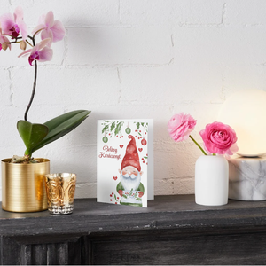 Egyedi kézzel készített karácsonyi képeslap - karácsony - karácsonyi ajándékozás - karácsonyi képeslap, üdvözlőlap, ajándékkísérő - Meska.hu