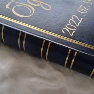 Egyedi esküvői fotóalbum � írható oldalakkal (300 fotó) - esküvő - emlék & ajándék - album & fotóalbum - Meska.hu