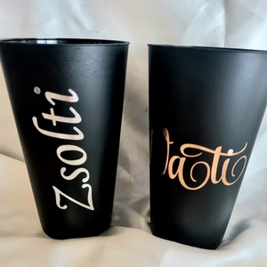 Repohár  névvel , köszönőajándék rendezvénypohár, lánybúcsúra,legénybúcsúra - esküvő - lánybúcsú - Meska.hu