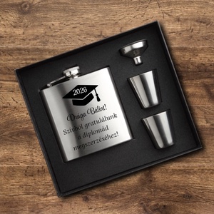 Laposüveg szett , flaska szett diplomaosztó ajándék - Meska.hu